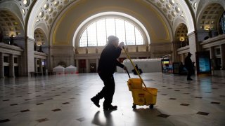 cleaning union station