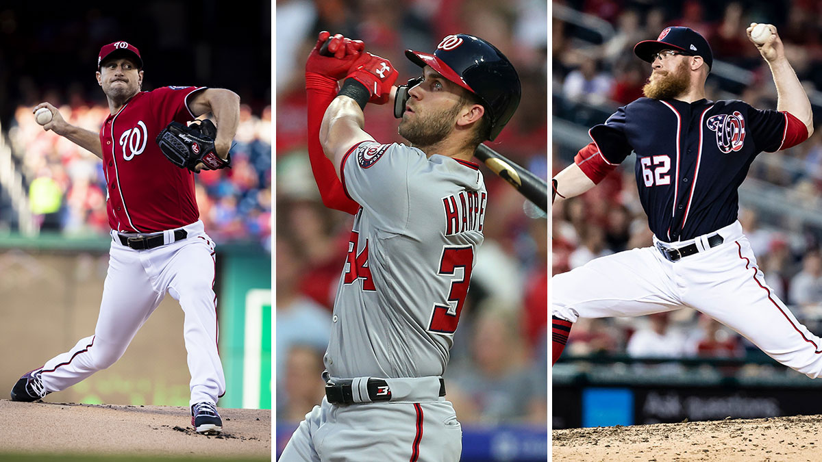 Sean Doolittle, Bryce Harper and Max Scherzer named National League All- Stars, by Nationals Communications