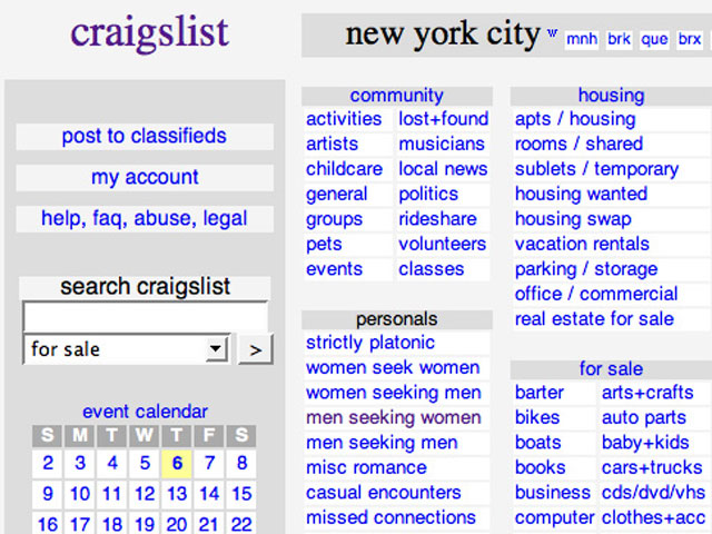 Post Ad Asks Craigslist Founder to End Adult Services ...
