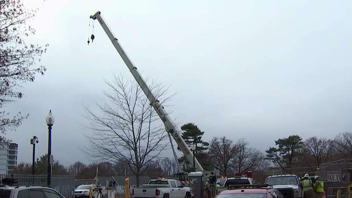 Worker Injured in Maryland Crane Accident - NBC4 Washington