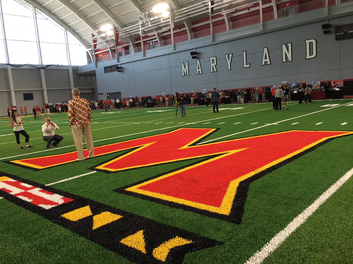 Indoor Practice Fields Dedicated At University Of Marylands