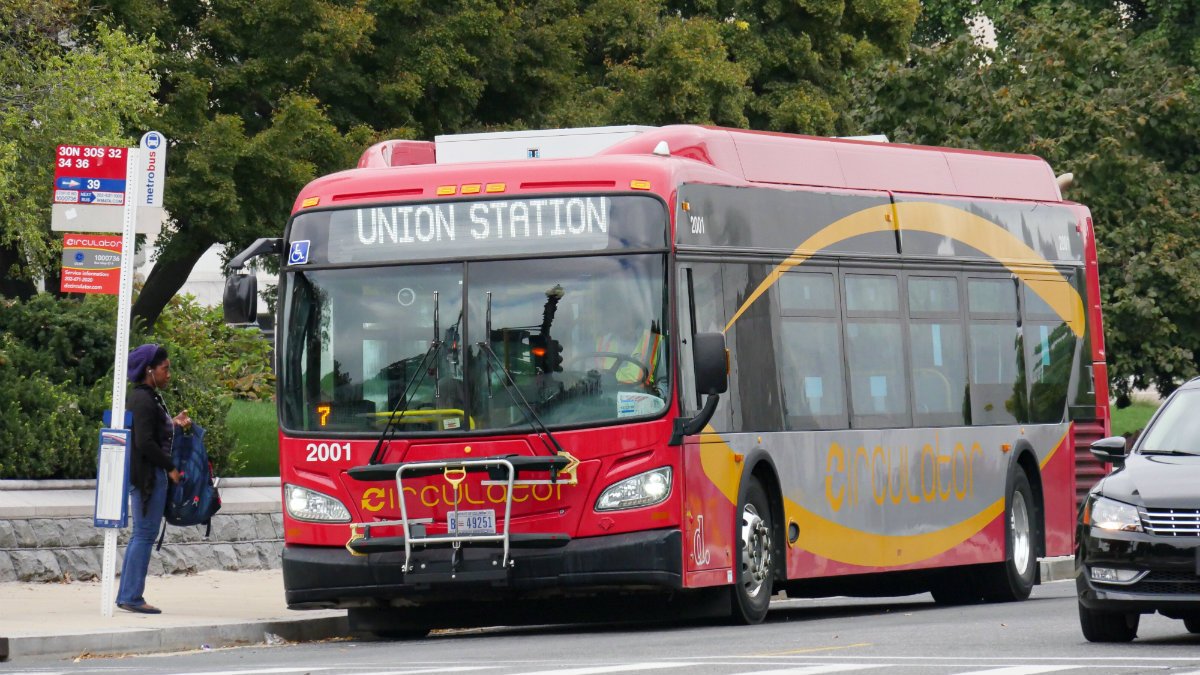 Circulator Bus DC Circulator Bus Rides Will Be Free Indefinitely – NBC4 Washington