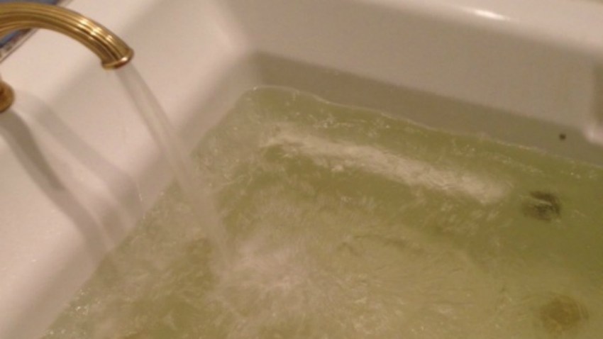Discolored water Bethesda