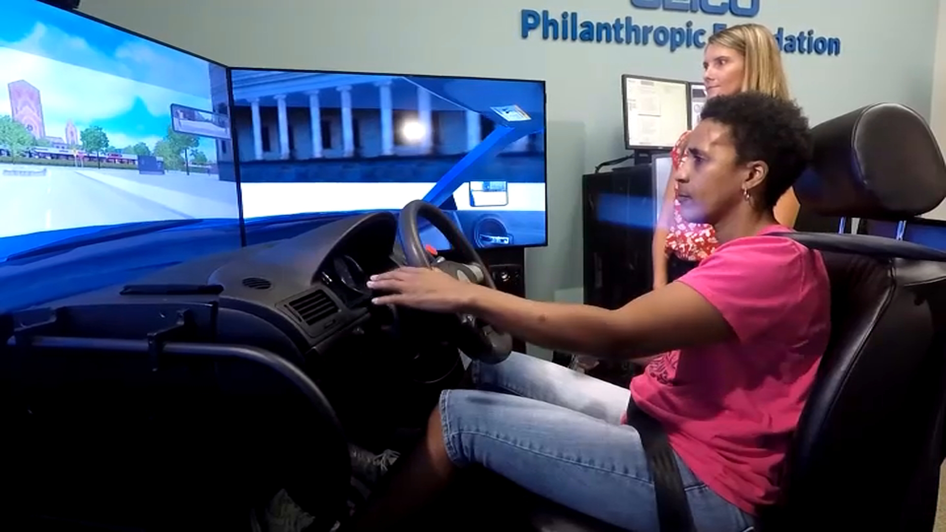 Driving Simulator Helps Patients Become Road-Ready