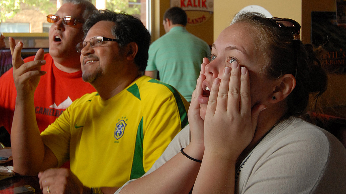 Brazil Aghast Fans Shocked At Germany’s 7 1 World Cup