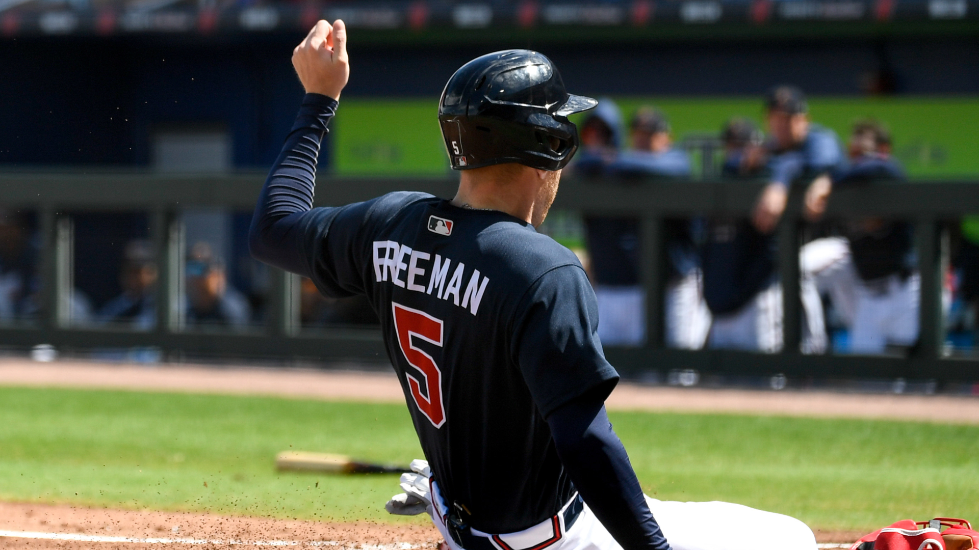 Download Freddie Freeman Number 5 Player Wallpaper