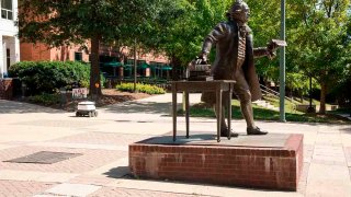 Statue of George Mason