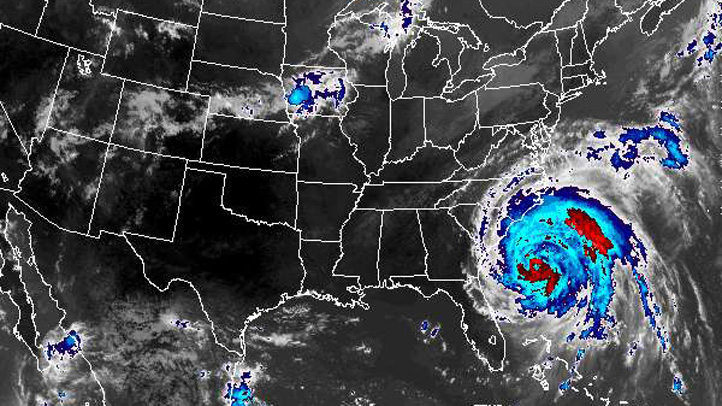 infrared radar hurricane