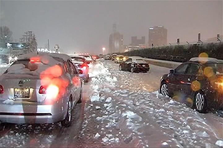jan snow storm traffic