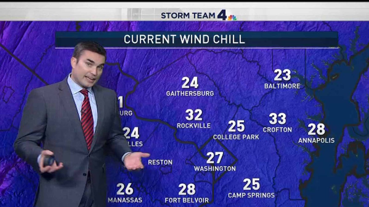 Evening Weather, Feb. 14 NBC4 Washington