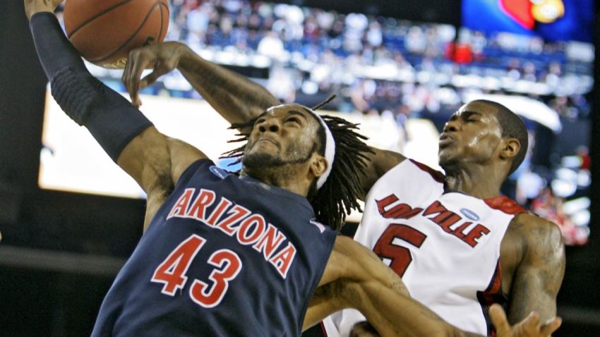 NCAA Arizona Louisville Basketball