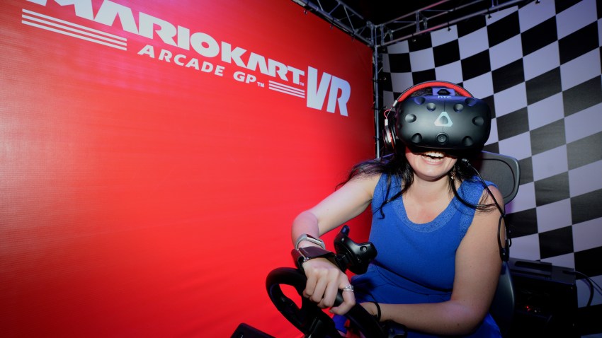 mario kart vr