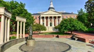 The Maryland State House in Annapolis