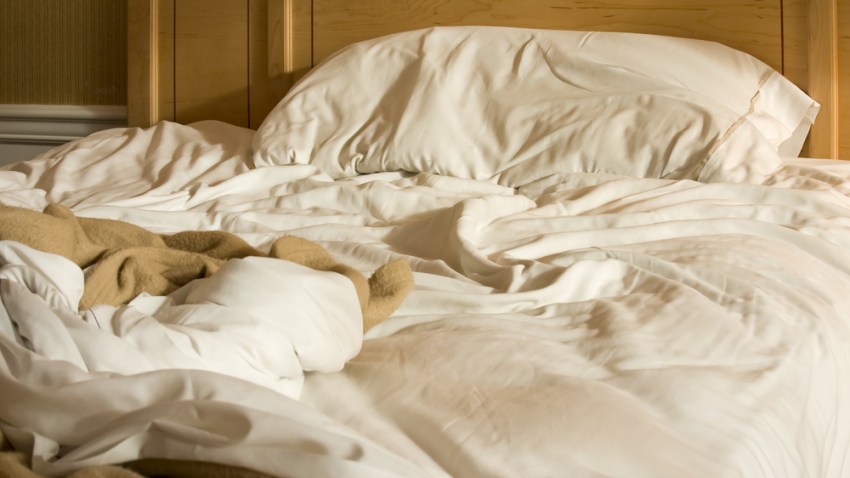 messy bed