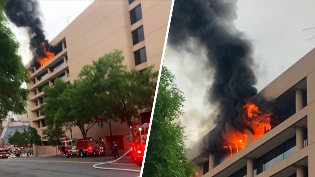 Metro Headquarters Building Catches Fire in DC