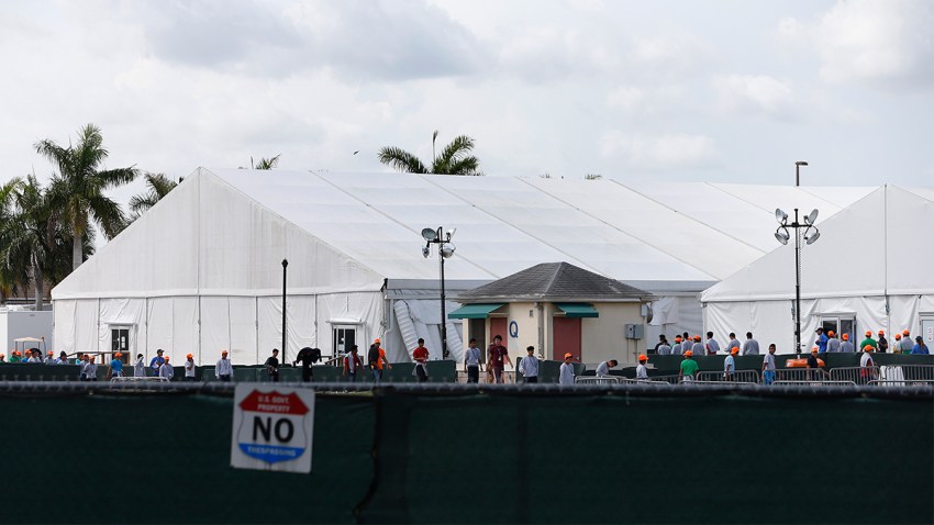 migrant detention center rhona wise getty images