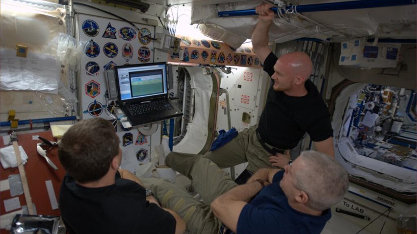 nasa astronauts watch world cup