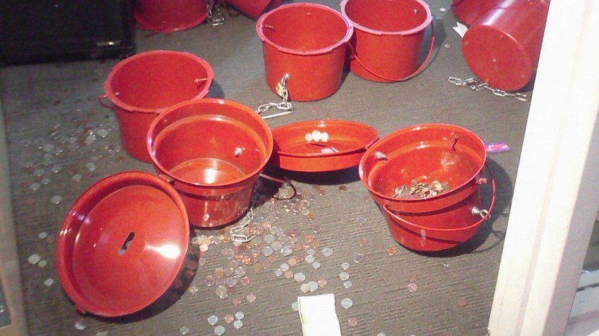 salvation army robbery