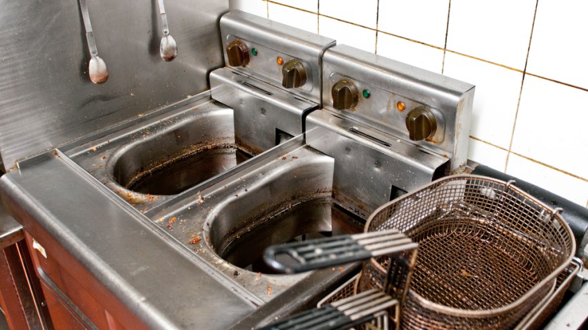 Generic Dirty Restaurant Kitchen