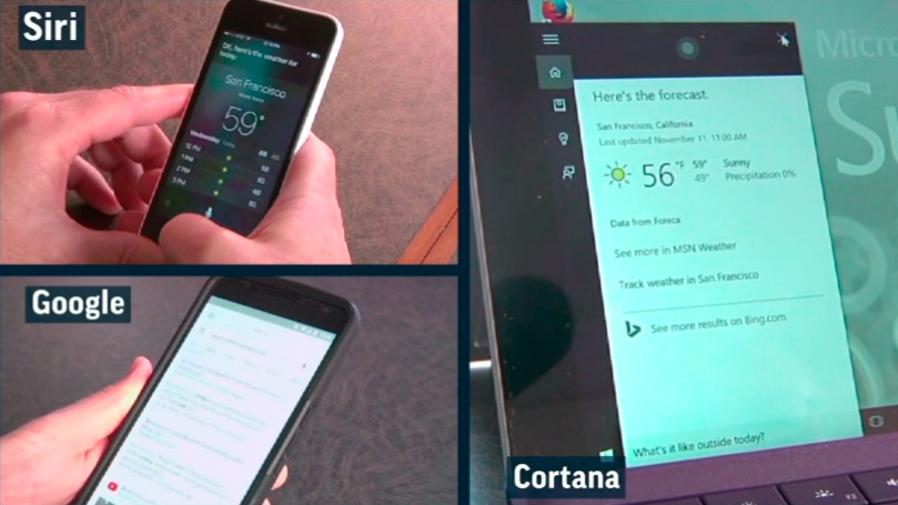 Siri Vs. Cortana Vs. ‘OK Google’: Who’s Better? – NBC4 Washington