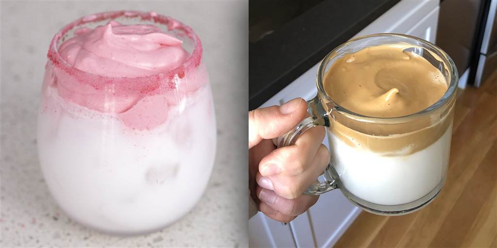 Whipped Strawberry Milk Might Just Be the New Whipped Coffee
