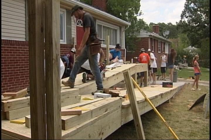 teens build ramp