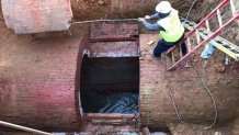thermal sewer install