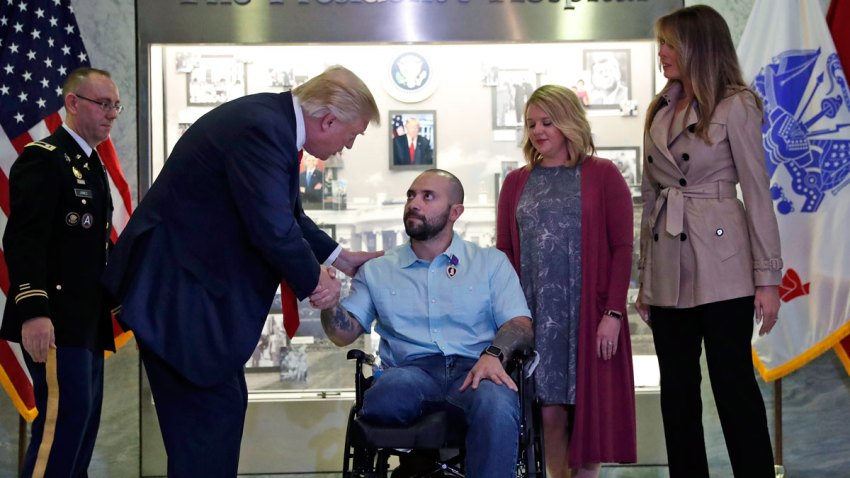 Trump Walter Reed