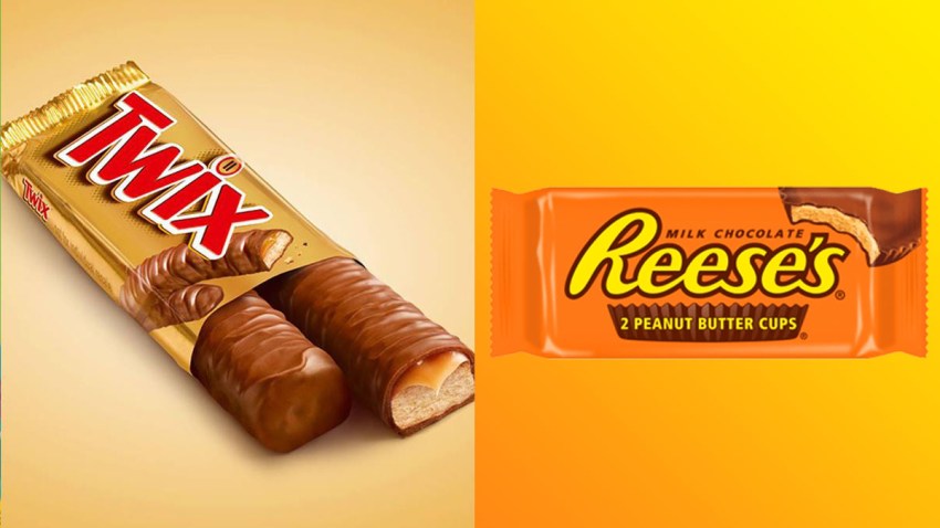 Twix peanut butter cups candy