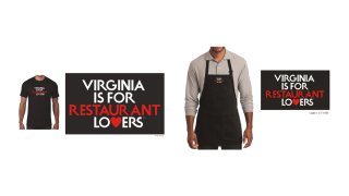 virginia is for restaurant lovers merch