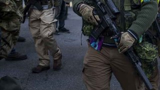 gun rights protesters in Virginia