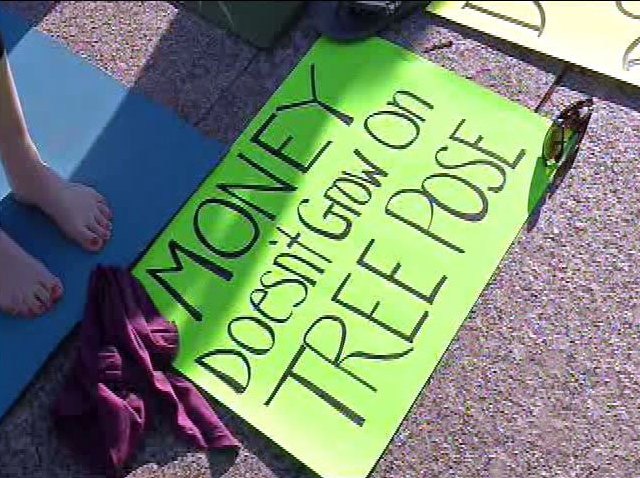Yoga Protest DC