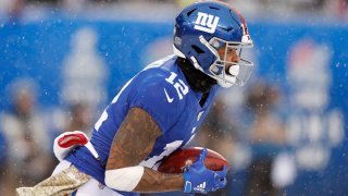 Cody Latimer as a member of the New York Giants in action against the Green Bay Packers at MetLife Stadium Dec. 1, 2019, in East Rutherford, New Jersey.