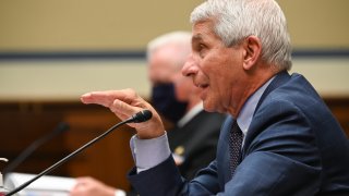 Anthony Fauci, director of the National Institute of Allergy and Infectious Diseases, testifies during a House Select Subcommittee on the Coronavirus Crisis hearing on July 31, 2020 in Washington, D.C.