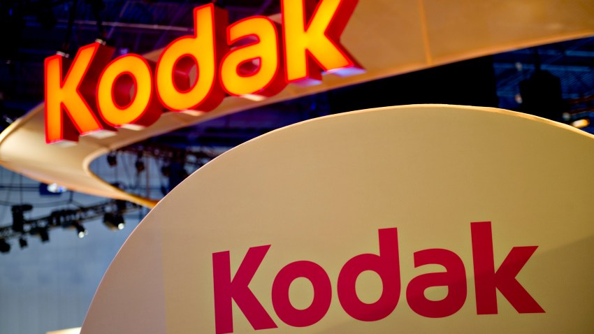 The logo of the Eastman Kodak Company