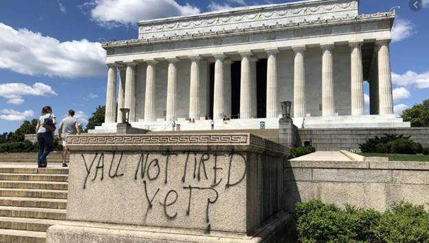 Man Accused Of Vandalizing Lincoln Memorial During Protests Indicted 