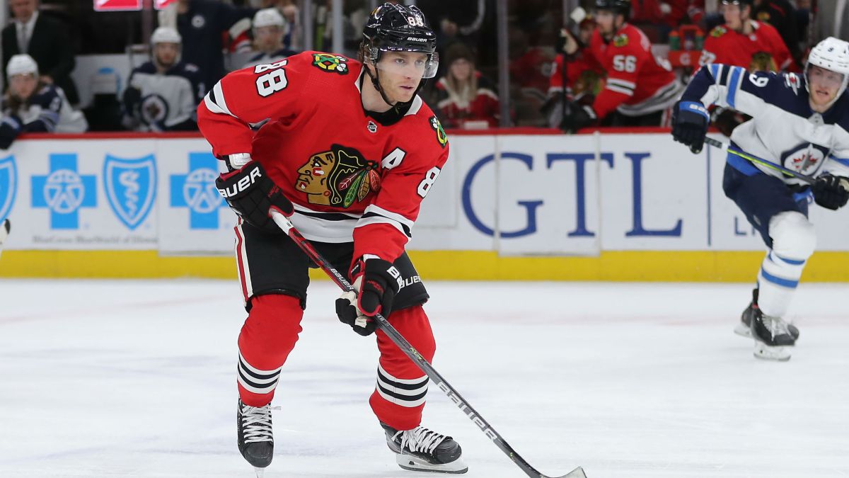 Patrick Kane compares the return of hockey to March Madness, but is he