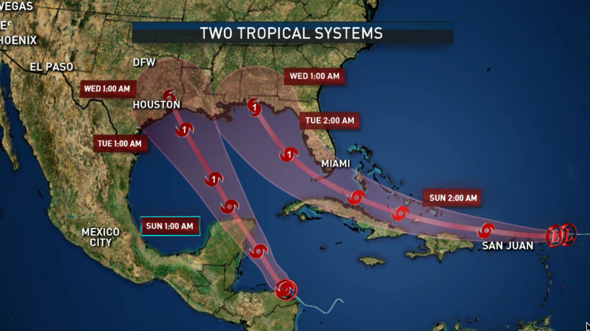 New Tropical Storm Poses Potential Hurricane Threat to US NBC4 Washington