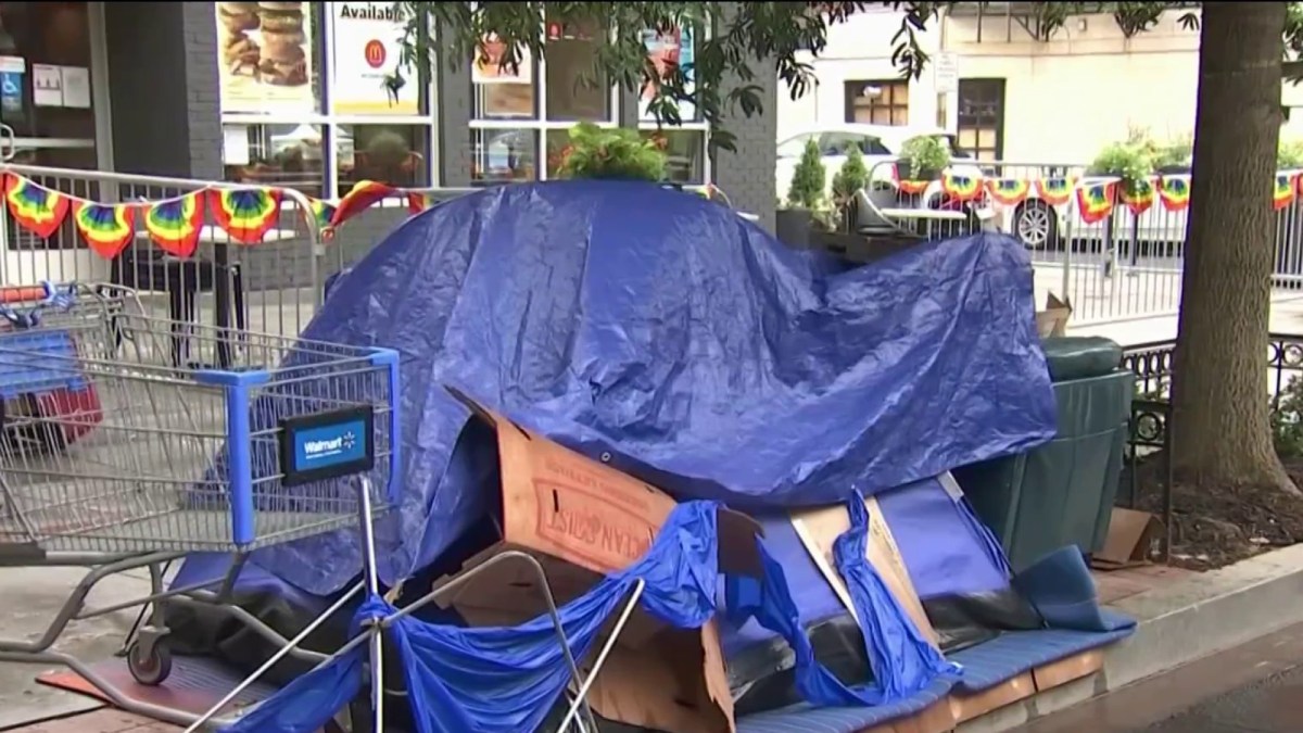 Homeless Couple Says Tent, Belongings Gone NBC4 Washington