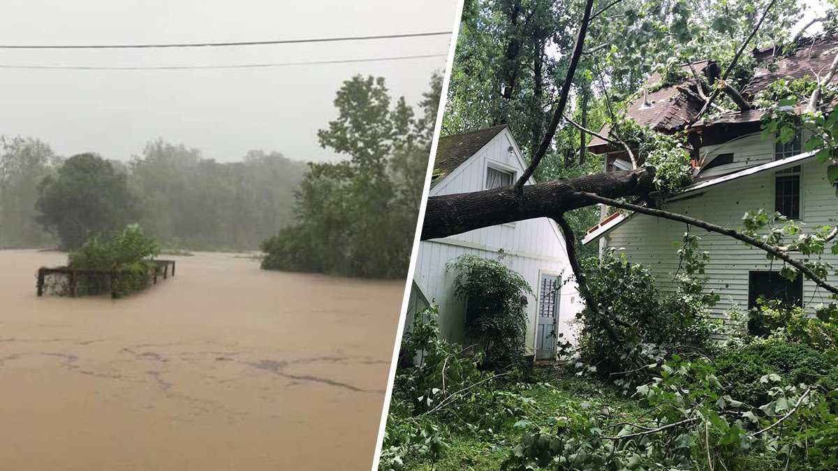 1 Killed as Tropical Storm Isaias Downs Trees, Floods DC, Maryland and ...