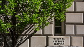WASHINGTON, DC - APRIL 15: The Internal Revenue Service (IRS) building stands on April 15, 2019 in Washington, DC. April 15 is the deadline in the United States for residents to file their income tax returns.