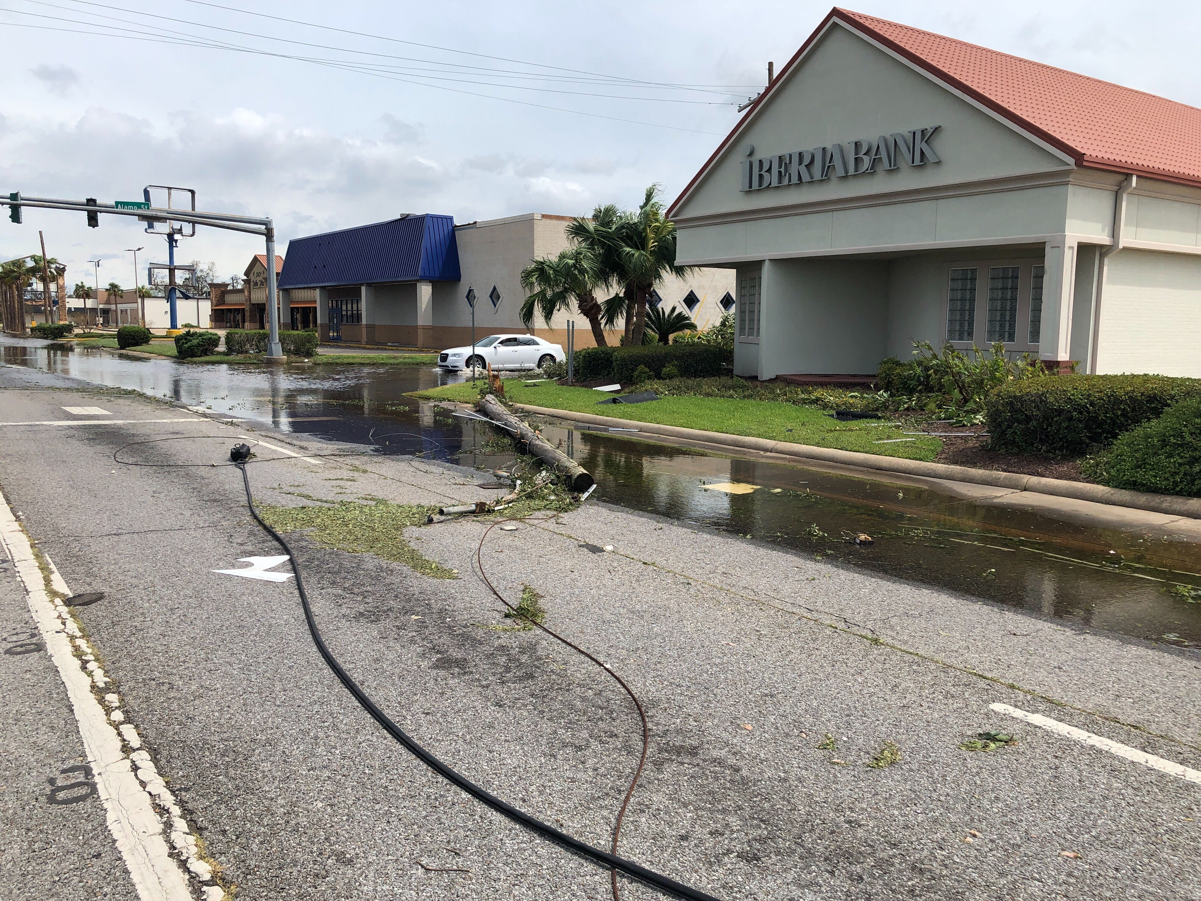 Lake Charles damage.