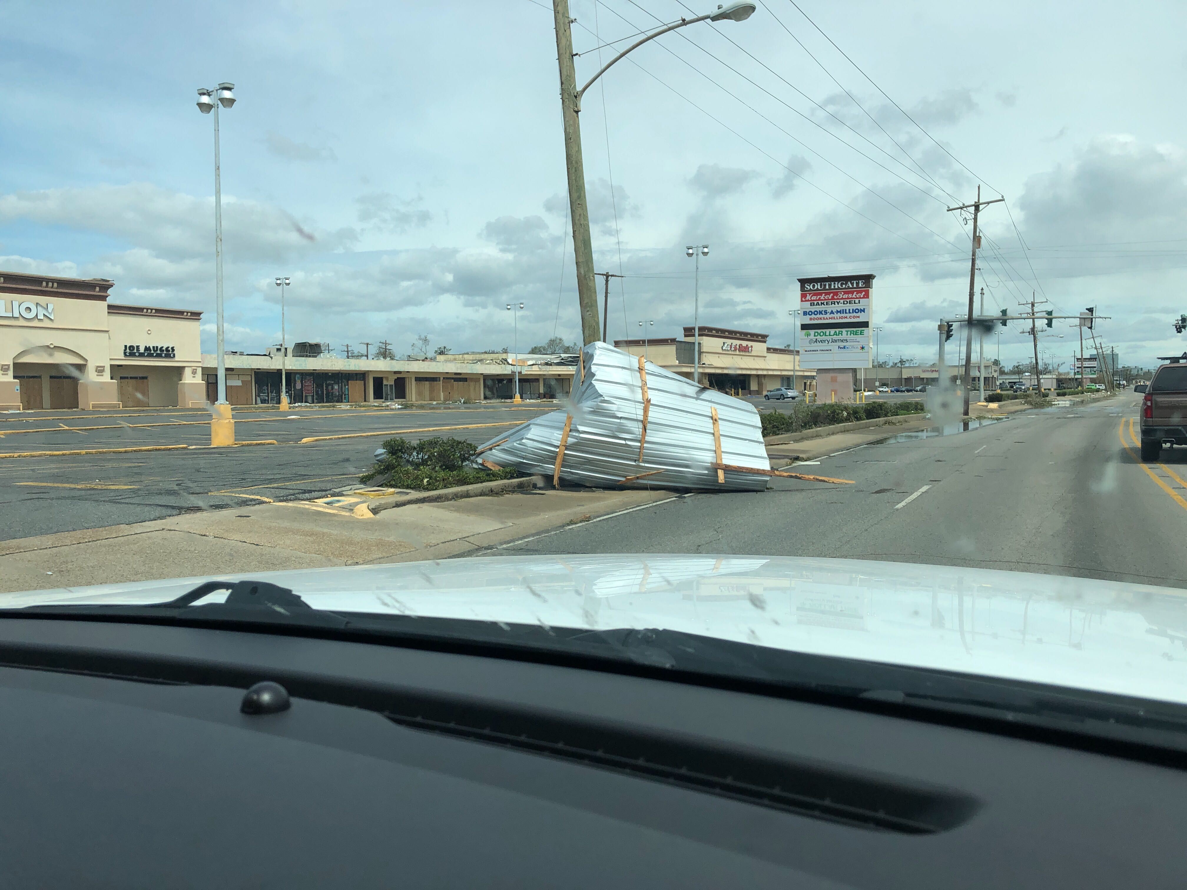 Lake Charles damage.