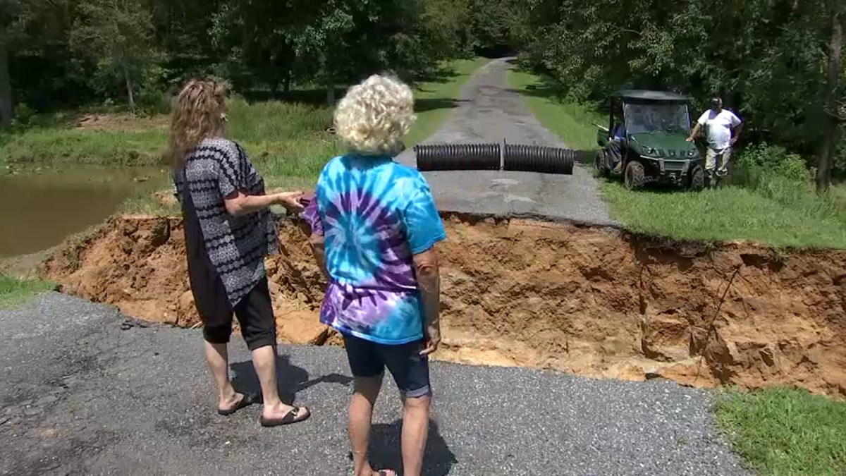 Some Calvert County Residents Still Stranded Due to Storm Damage NBC4