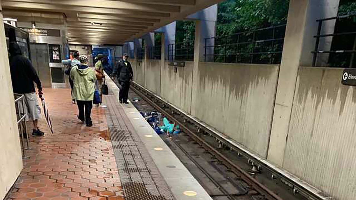 Woman Using Wheelchair Rescued From Metro Tracks After Fall