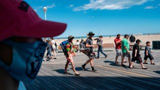 Boardwalk in Ocean City, Maryland