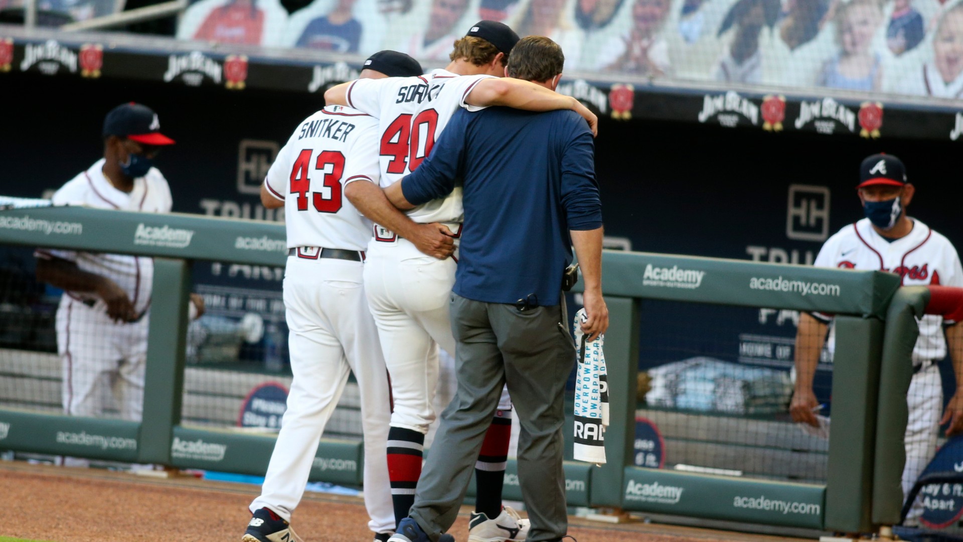 Braves Pitcher Mike Soroka Out for Season With Torn Right Achilles
