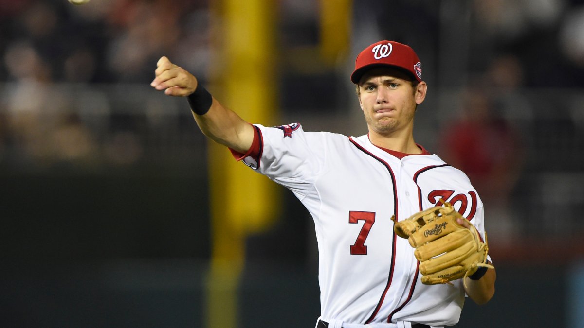 In The Loop Trea Turner S Gender Reveal Lightning Celebrate 5 Ot Win Nbc4 Washington