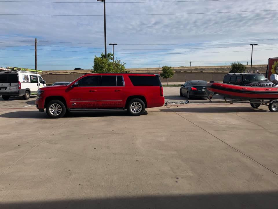 Great seeing our North Texas Rescue crews and others at Buc-ee&#8217;s in Baytown rolling East towards Louisiana for mutual aid.