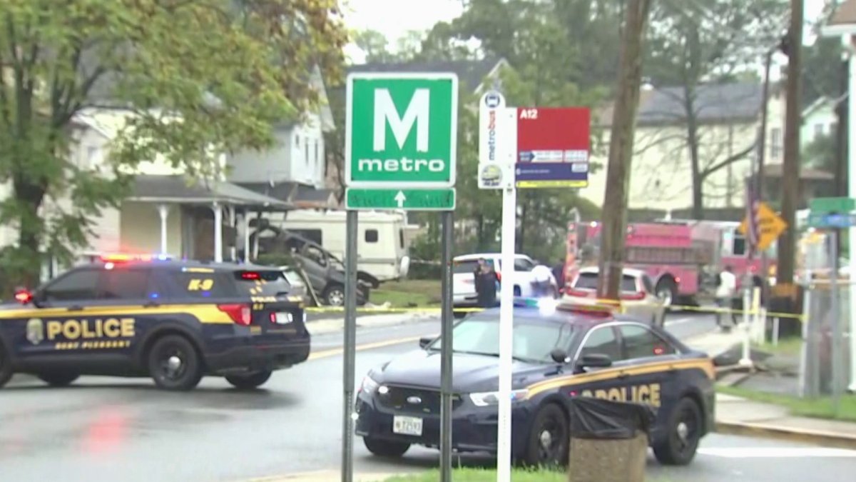 Driver Dead After Fiery Car Crash at Maryland Home: Authorities – NBC4 ...